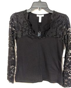 Black blouse for women